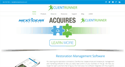 Desktop Screenshot of clientrunner.net